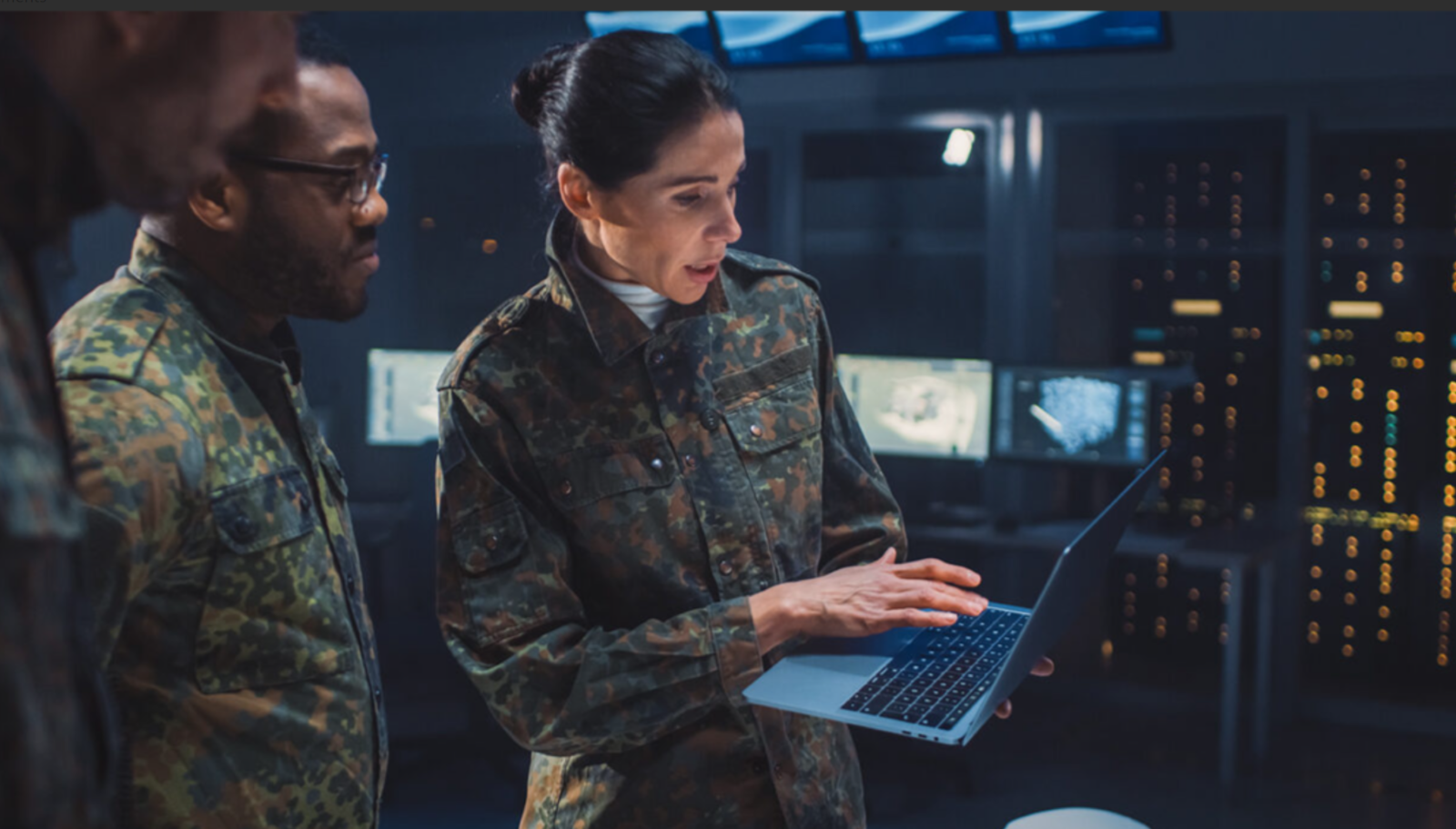 Military cybersecurity professionals