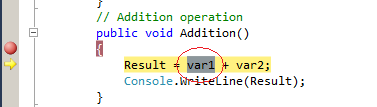 Figure 1.19 Variable selection for QuickWatch